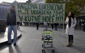 V Praze se demonstrovalo proti kradení dětí
