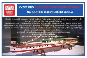 Národní technické muzeum prosí občany o pomoc